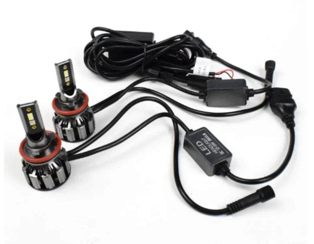 APP Bluetooth Control RGB Car LED Headlight Changeable Color Light H1 H3 H8 H9 H11 9005 9006 Auto Head Lamp LED H4 led H7 Bulbs